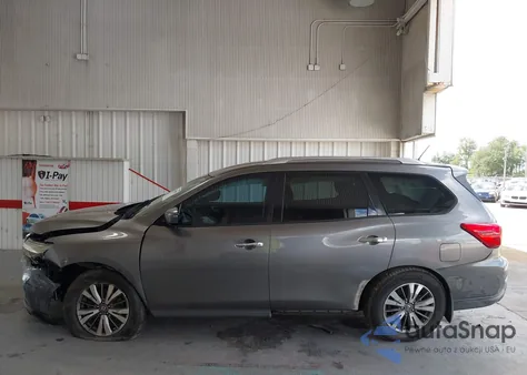 2017 Nissan Pathfinder Sv из США, поврежденный, VIN 5N1DR2MN2HC627183